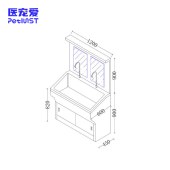 双人洗手池